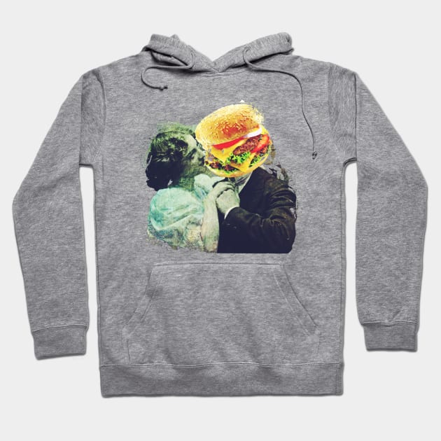 Cheeseburger romance Hoodie by reesea